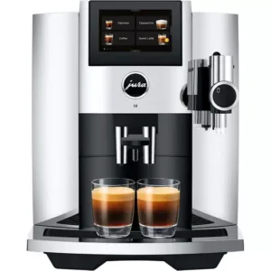 JURA S8 Smart Bean to Cup Coffee Machine - Chrome