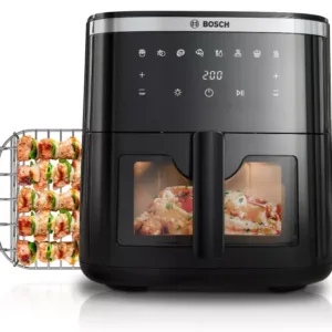 BOSCH Series 6 MAF671B1GB 9-in-1 Air Fryer & Grill - Black